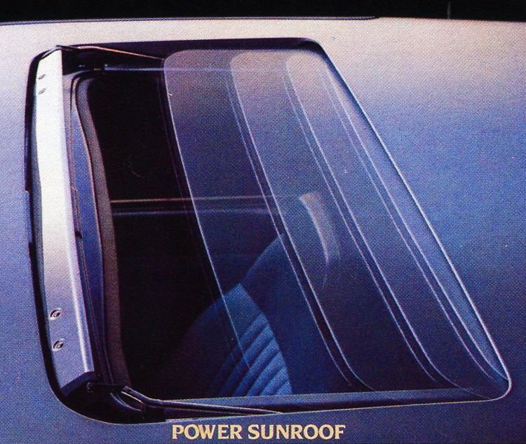 1984 Toyota Corolla SR5 sunroof